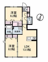 シャーメゾンみどり野 D棟の物件間取画像